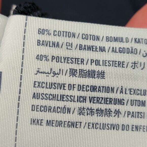 Abercrombie Kids Black Tee "Fitch" Moose - Size 13/14 - Picture 5 of 5